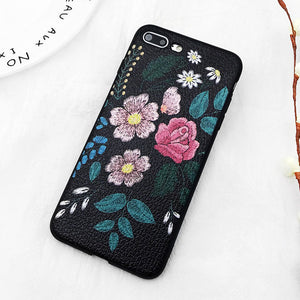 Vintage Art Roses Phone Case For iphone
