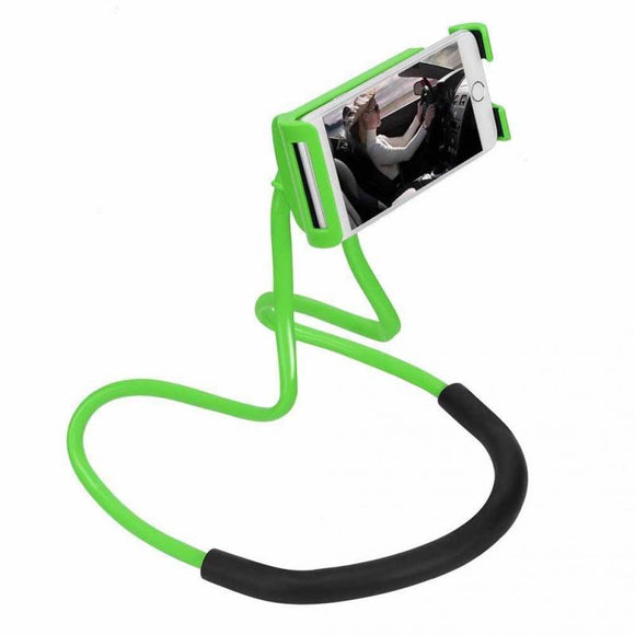 New Flexible Mobile Phone Holder Hanging Neck Lazy Necklace Bracket Smartphone Holder Stand For iPhone Xiaomi Huawei