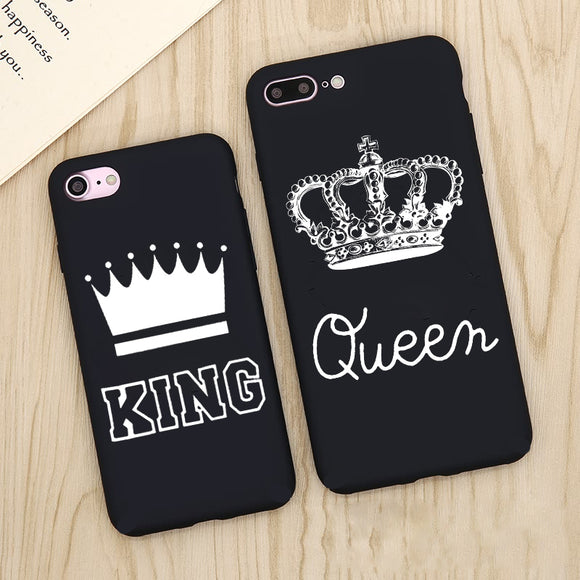 King Queen Phone Case for iPhone
