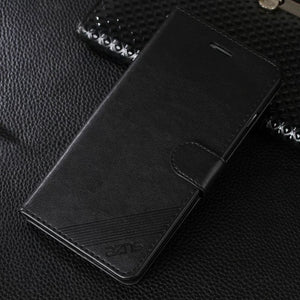 Flip Stand Leather Wallet iPhone Cover Case