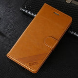 Flip Stand Leather Wallet iPhone Cover Case