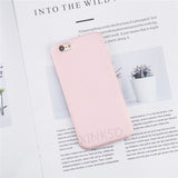 Shockproof  Anti-Knock Candy Color Silicone Cases for iPhone 7 Luxury TPU Case for iPhone 6 8 7 6s Plus Case Original Protective