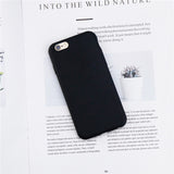 Shockproof  Anti-Knock Candy Color Silicone Cases for iPhone 7 Luxury TPU Case for iPhone 6 8 7 6s Plus Case Original Protective