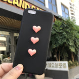 Japan Korea 3D love plush super cute soft case for iphone 5 5s 6 6s 7 8 plus 10 X cover for samsung galaxy S6 S7 edge S8 note 8