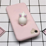 NFH squishy phone case for iPhone 5s 8 X 6 3D Cute Soft Silicone Cat Squishy Cat for iPhone On 5 5s SE 6s 7 8 X plus Cover Capa