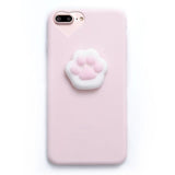 NFH squishy phone case for iPhone 5s 8 X 6 3D Cute Soft Silicone Cat Squishy Cat for iPhone On 5 5s SE 6s 7 8 X plus Cover Capa