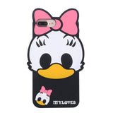 3D Cute Stitch Minnie Mouse Cartoon iPhone Cover Case