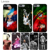 CR7 Cristiano Ronaldo Hard Transparent Cover Case for iPhone