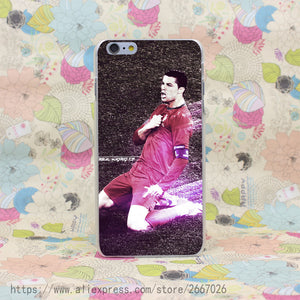 CR7 Cristiano Ronaldo Hard Transparent Cover Case for iPhone