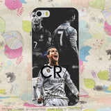 CR7 Cristiano Ronaldo Hard Transparent Cover Case for iPhone