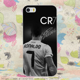 CR7 Cristiano Ronaldo Hard Transparent Cover Case for iPhone