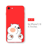 Ultra Thin Red Case For iPhone