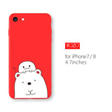 Ultra Thin Red Case For iPhone