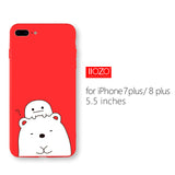 Ultra Thin Red Case For iPhone