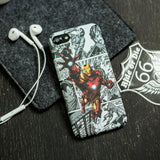 Marvel Spiderman Batman Luminous iPhone Cover Case