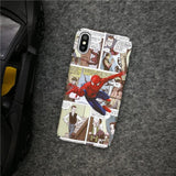 Marvel Spiderman Batman Luminous iPhone Cover Case