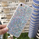 Fashion Bling Shining Powder Sequins iPhone Cover Case