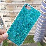 Fashion Bling Shining Powder Sequins iPhone Cover Case
