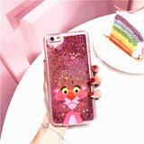 Luxury Cartoon Liquid Glitter Case for iPhone