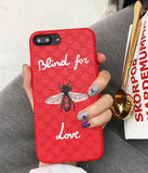New 2018 Luxury Snake Bees designer Cover Case soft silicone original for iphone x 8 8plus 6 6s plus 7 7Plus couple gift cover