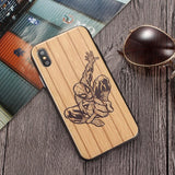 Spiderman Superman Emboss iPhone Cover Case