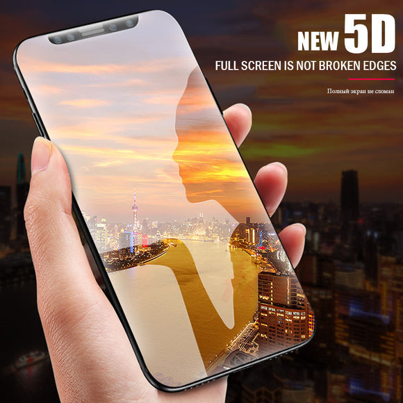 5D Curved Premium Tempered Glass For iphone