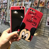Cartoon Mickey Miennie Mouse iPhone Cover Case