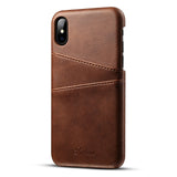 Slim PU Leather case for iPhone
