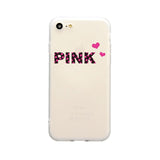 New Cute Girl Style PINK Dog Soft Silicon Case for iPhone 7 8 Plus X Phone Case for iPhone 6s 6 Plus 5s SE Coque Fundas VSPINK