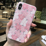 3D Relief Flower iPhone Cover Case