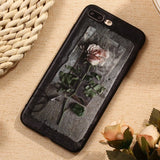 3D Relief Flower Luxury iPhone Cover Case