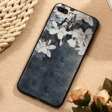 3D Relief Flower Luxury iPhone Cover Case