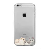 Cute Animal Cartoon iPhone Cover Case