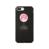 Aircraft Moon Starry Sky Fashion Case For iPhone