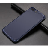 Luxury Brand Soft Slim Candy Color iPhone Cover Case