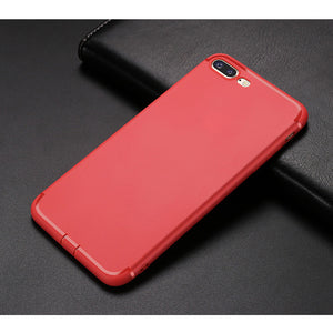 Luxury Brand Soft Slim Candy Color iPhone Cover Case