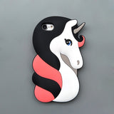 3D Animal Cartoon iPhone Cover Case