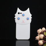 3D Animal Cartoon iPhone Cover Case