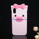 3D Animal Cartoon iPhone Cover Case