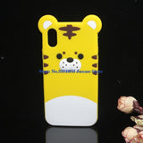 3D Animal Cartoon iPhone Cover Case