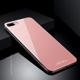 Tempered Glass Luxury iPhone Cover Case