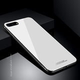 Tempered Glass Luxury iPhone Cover Case