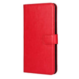 Luxury PU Leather Saddle Flip Wallet iPhone Cover Case