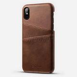 MEIBAI Luxury Phone Cases for iPhone 7 6 6S Case Leather Wallet Soft Shockproof Protective for iPhone X 8 Plus Case Cover