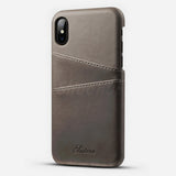 MEIBAI Luxury Phone Cases for iPhone 7 6 6S Case Leather Wallet Soft Shockproof Protective for iPhone X 8 Plus Case Cover