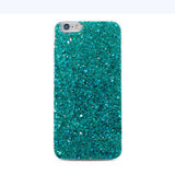 Luxury Shinning Glitter Cases For iphone 6 6S 8 Plus X 5SE 5 5S Soft Love Heart Phone Silicon TPU Capa Fundas for iPhone 7 7Plus
