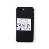 Leaf and Cactus Plants Print iPhone Cover Case