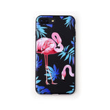 Leaf and Cactus Plants Print iPhone Cover Case