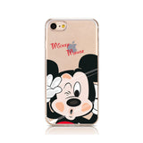 Cartoon Mickey Minnie Mouse iPhone Cover Case