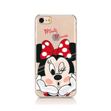 Cartoon Mickey Minnie Mouse iPhone Cover Case